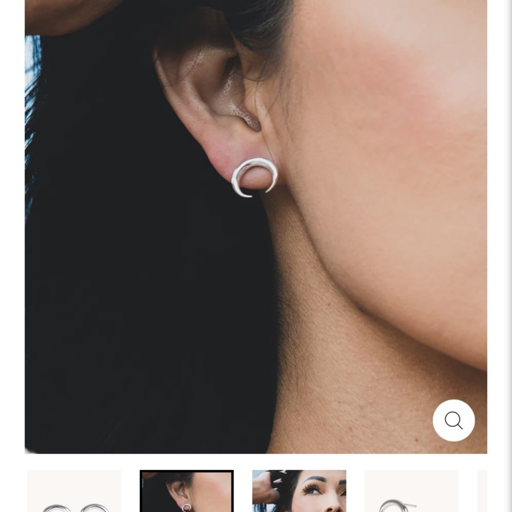 Tskies sterling silver Desert Blossom studs